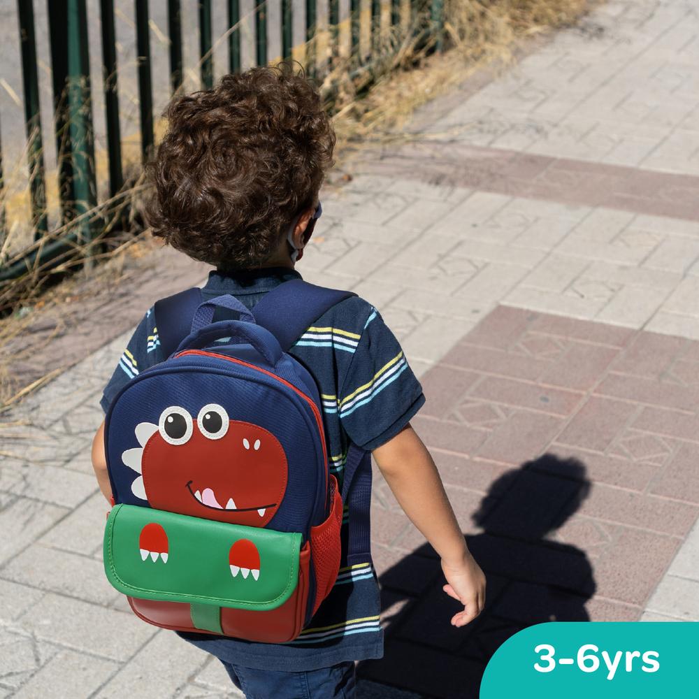 Moon - Kids Backpack Padded Straps Waterproof - Perfect For Preschool Nursery Snacks Lunchbox - Dino