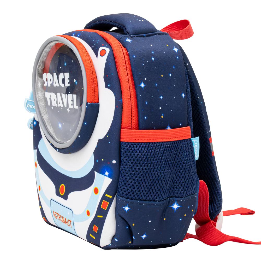 Moon - Kids Backpack Padded Straps Waterproof - Perfect For Preschool Nursery Snacks Lunchbox - Space Adventure