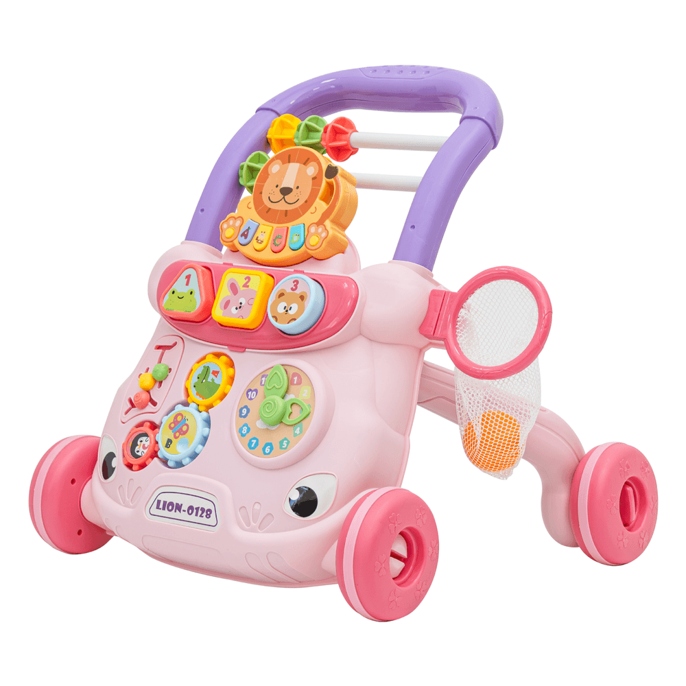 MOON - Baby Push Activity Walker For Perfect Balance - Pink