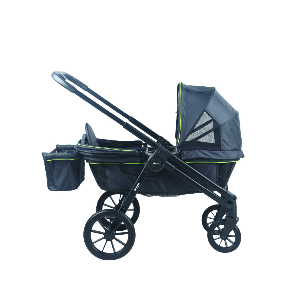 عربة أطفال مون كيوب واجن - سوداء