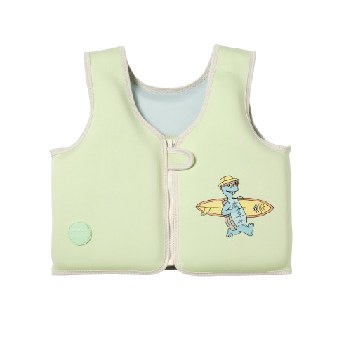 SunnyLife - Kids Swim Vest - Shred Turtle Aqua_ 3-6Y