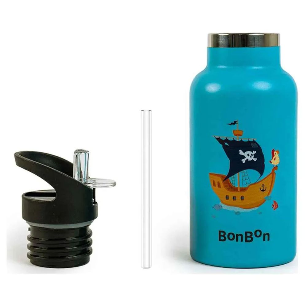 BonBon - Elite Stainless Steel Water Bottle 350ml - Pirate Maze