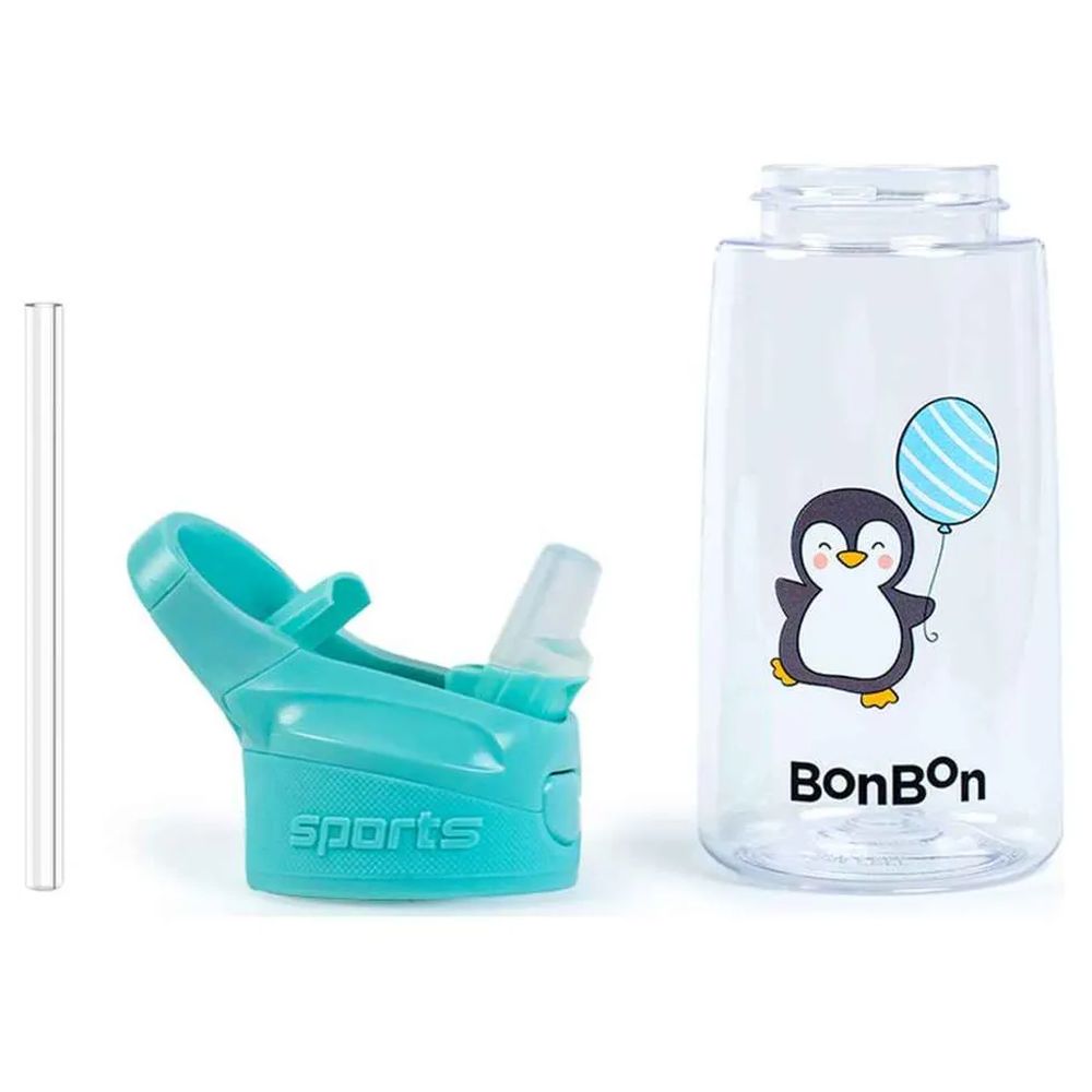 BonBon - Elite Tritan Kids Water Bottle 450ml - Cute Penguin