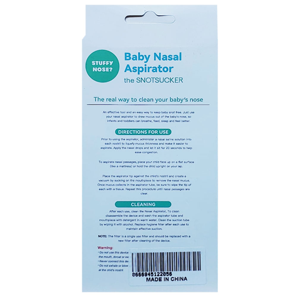 Star Babies - Baby Nasal Aspirator ( Snot Snucker)