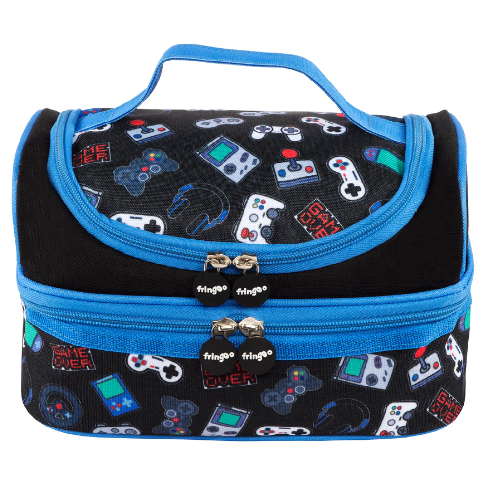 فرينجو - شنطة غداء بأقسام متعددة - ألعاب فيديو