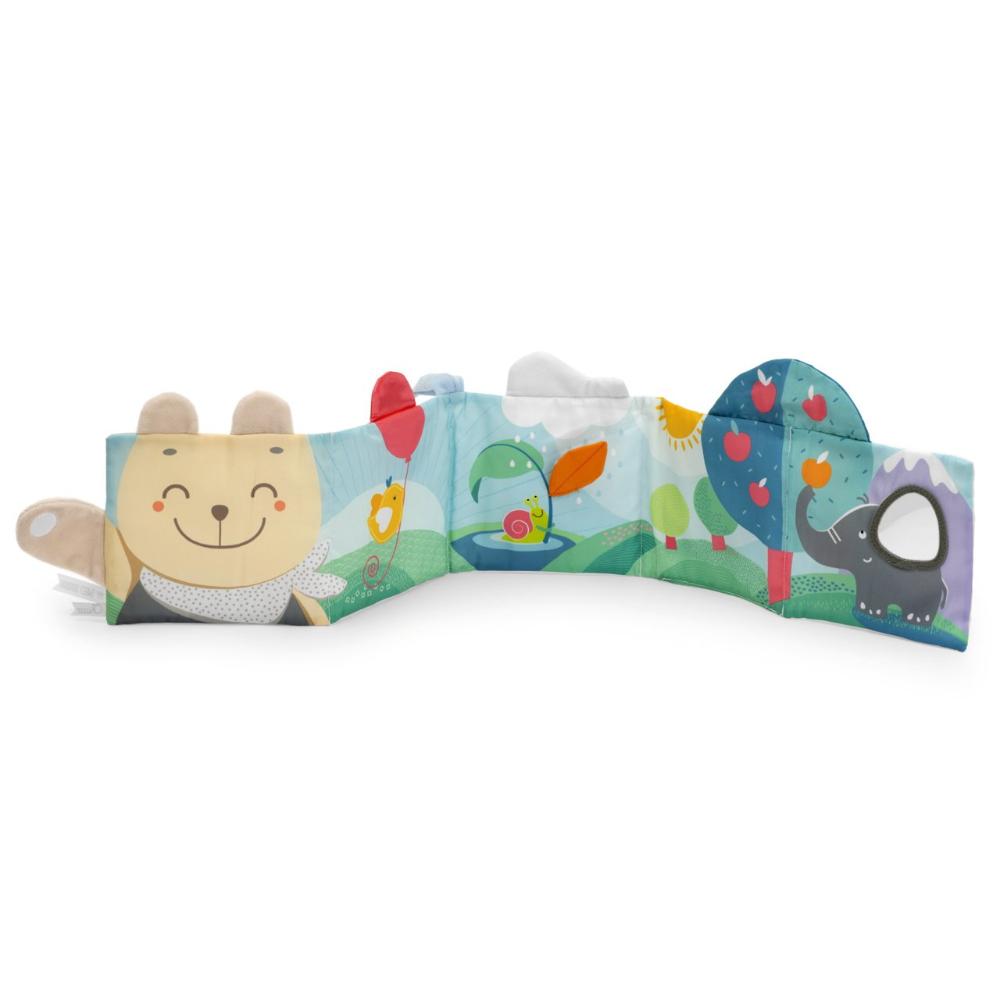Chicco - 3-In-1 Soft Sensory Book - Multicolor