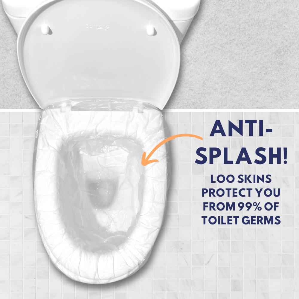 Loo Skins - Seat & Bowl Covers Bundle of 5 x Pack Of 5 - 25pcs