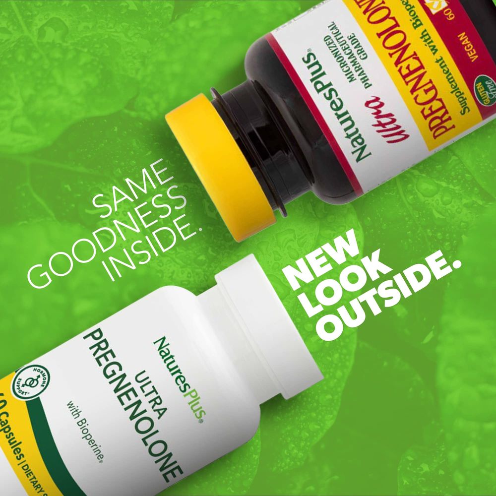 Natures Plus - Ultra Pregnenol With Bioperine - 60 Capsules