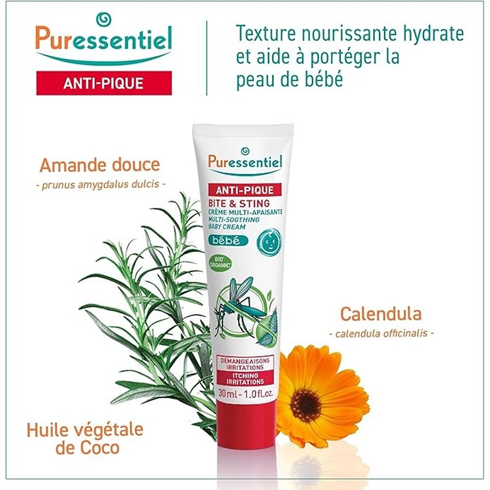 Puressentiel - Baby Bite-Sting Multi Soothing Cream - 30 ml