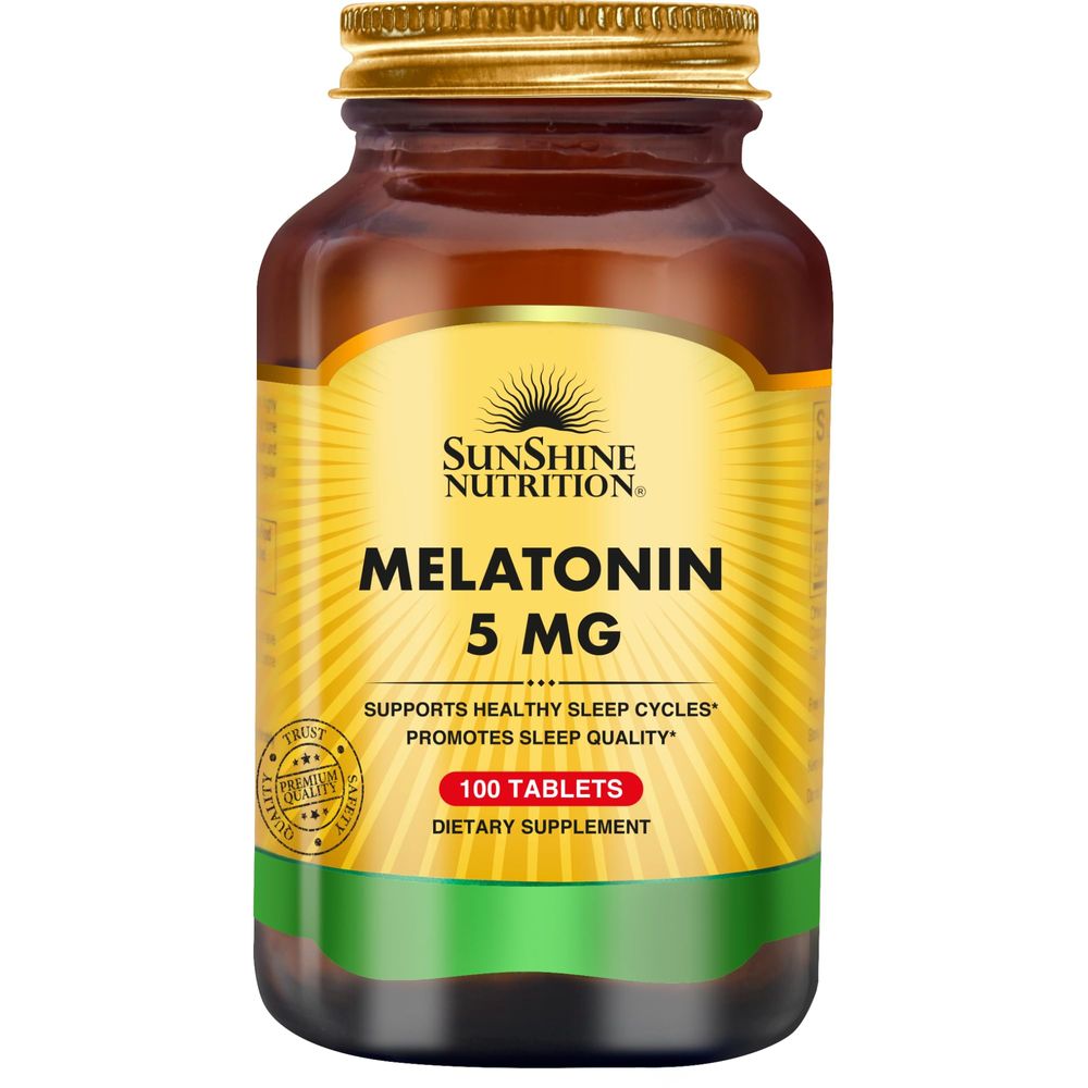 Sunshine Nutrition - Melatonin 5mg - 100 Pcs