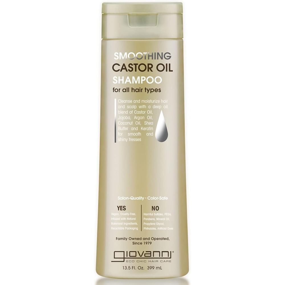 Giovanni - Smoothing Castor Oil Shampoo - 399 ml