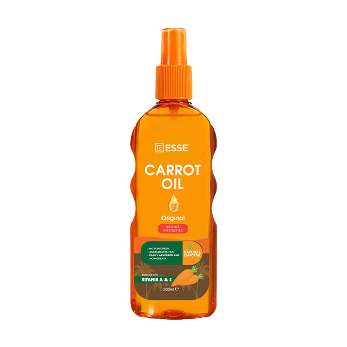 Essentialz - Natural Carrot Oil Spray With Bronze Intensifier 200ml