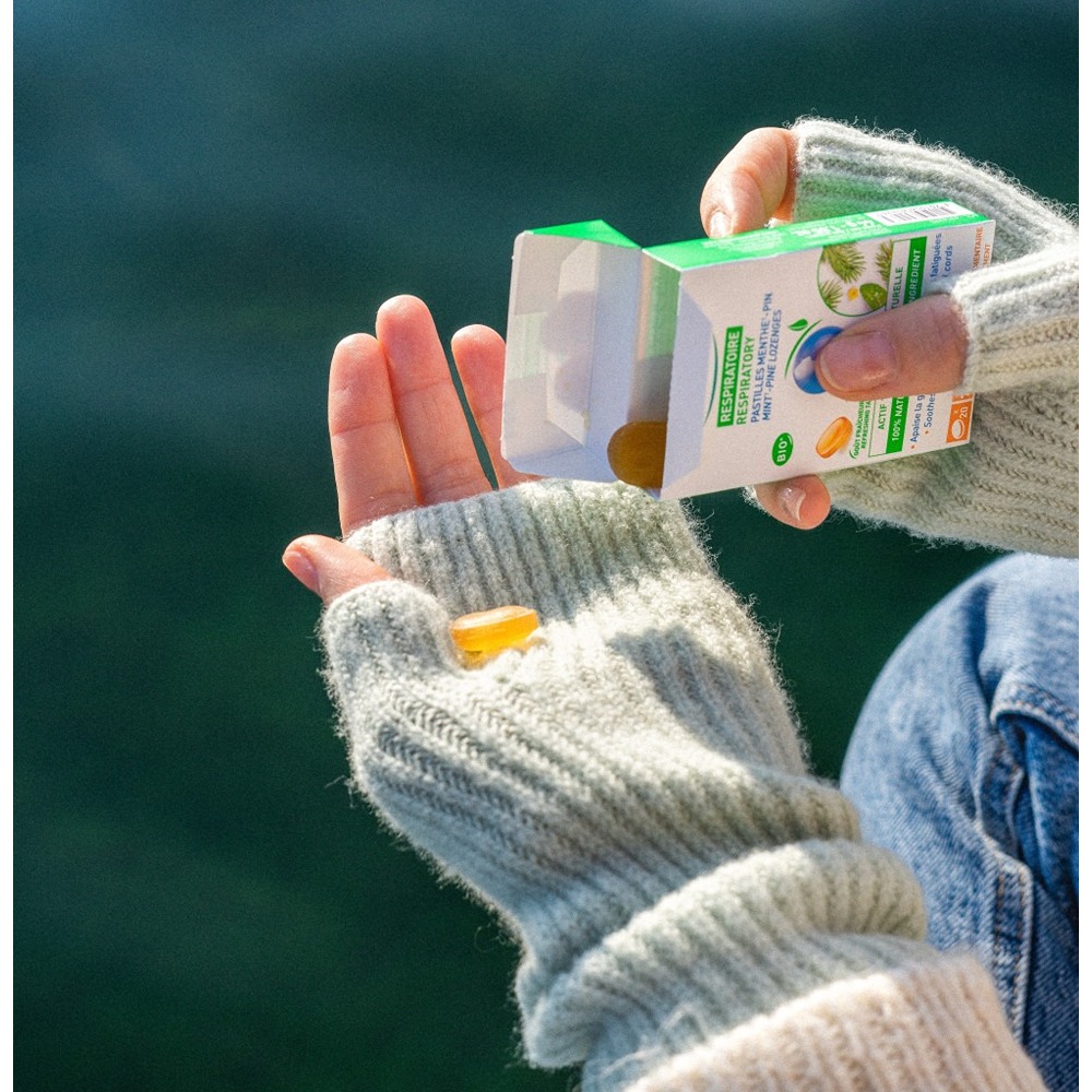 Puressentiel - Kids Respiratory Lozenges - Mint And Pine - 20 Pcs