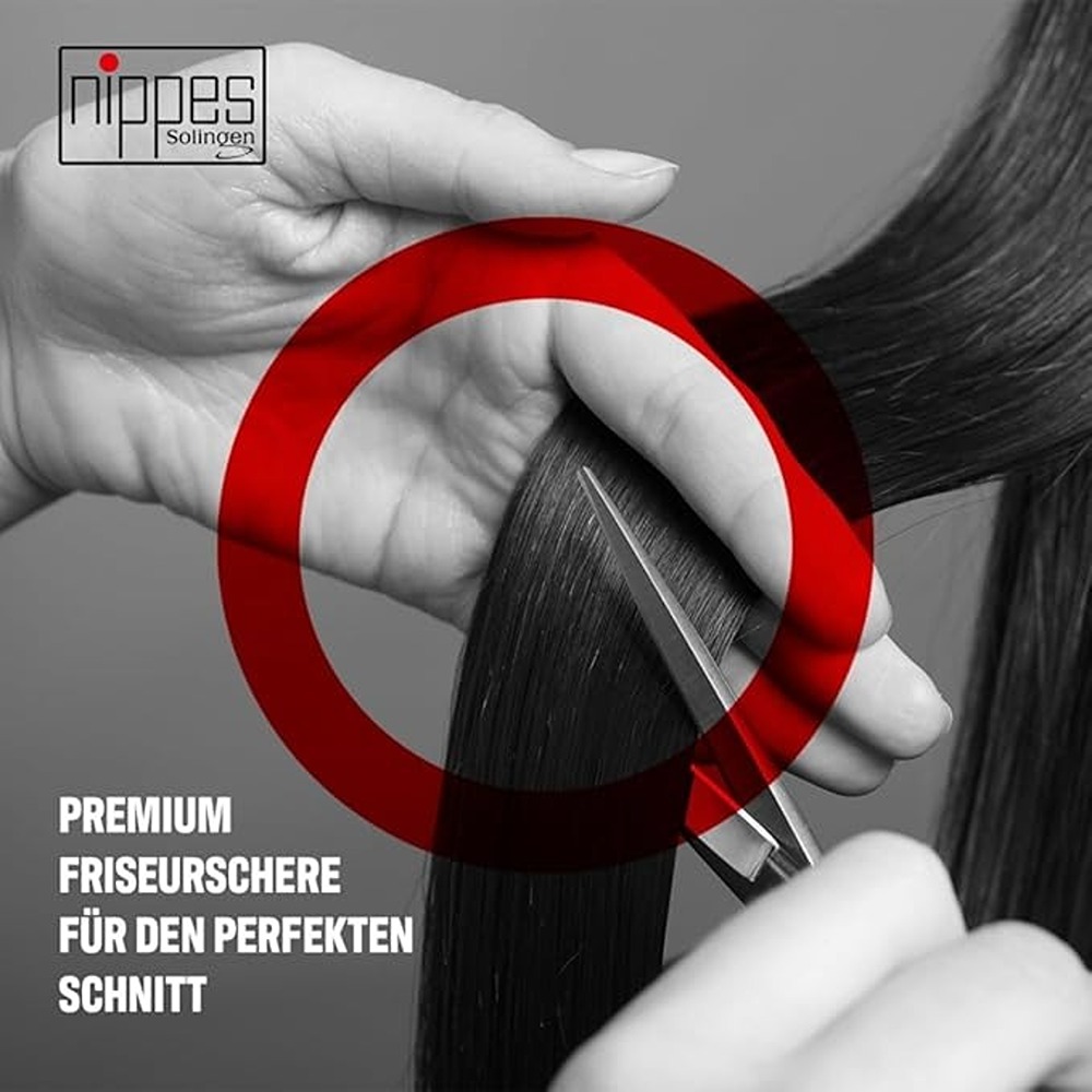 Nippes - Solingen Finger Rest Barber Scissors