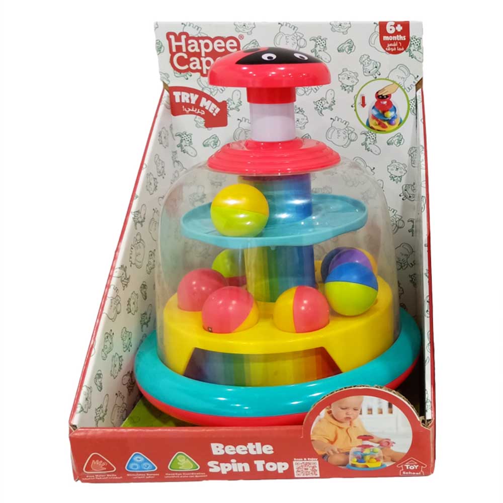 Hapee Capee - Beetle Spin Top