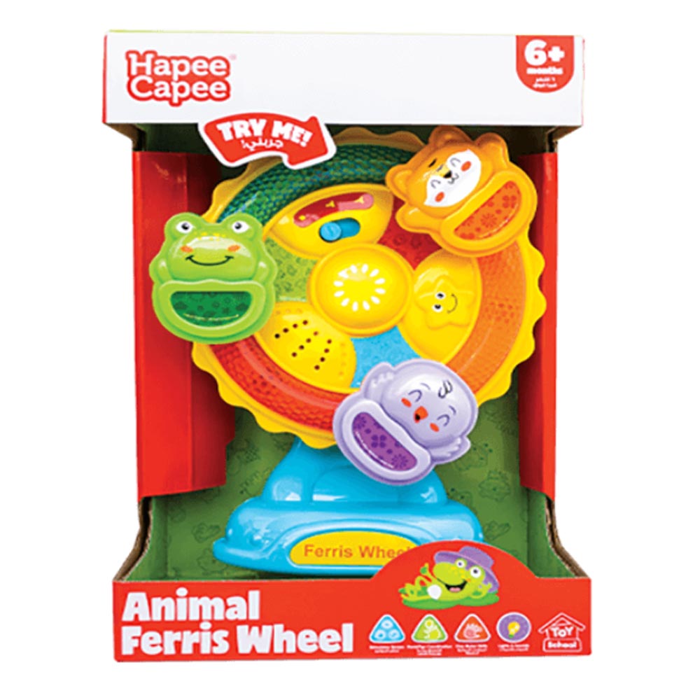 Hapee Capee - Light & Sounds Animal Ferris Wheel