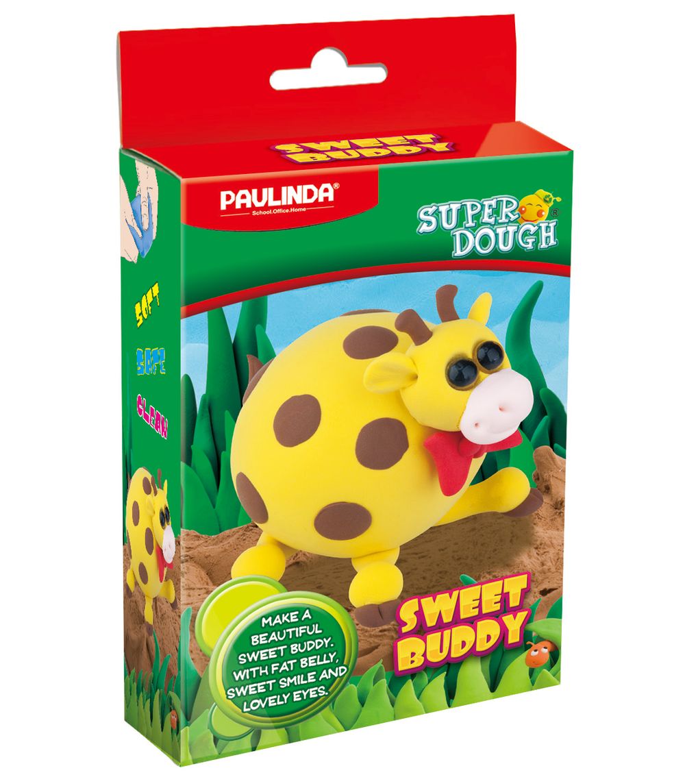 Paulinda - Sweet Buddy Giraffe Super Dough Kit