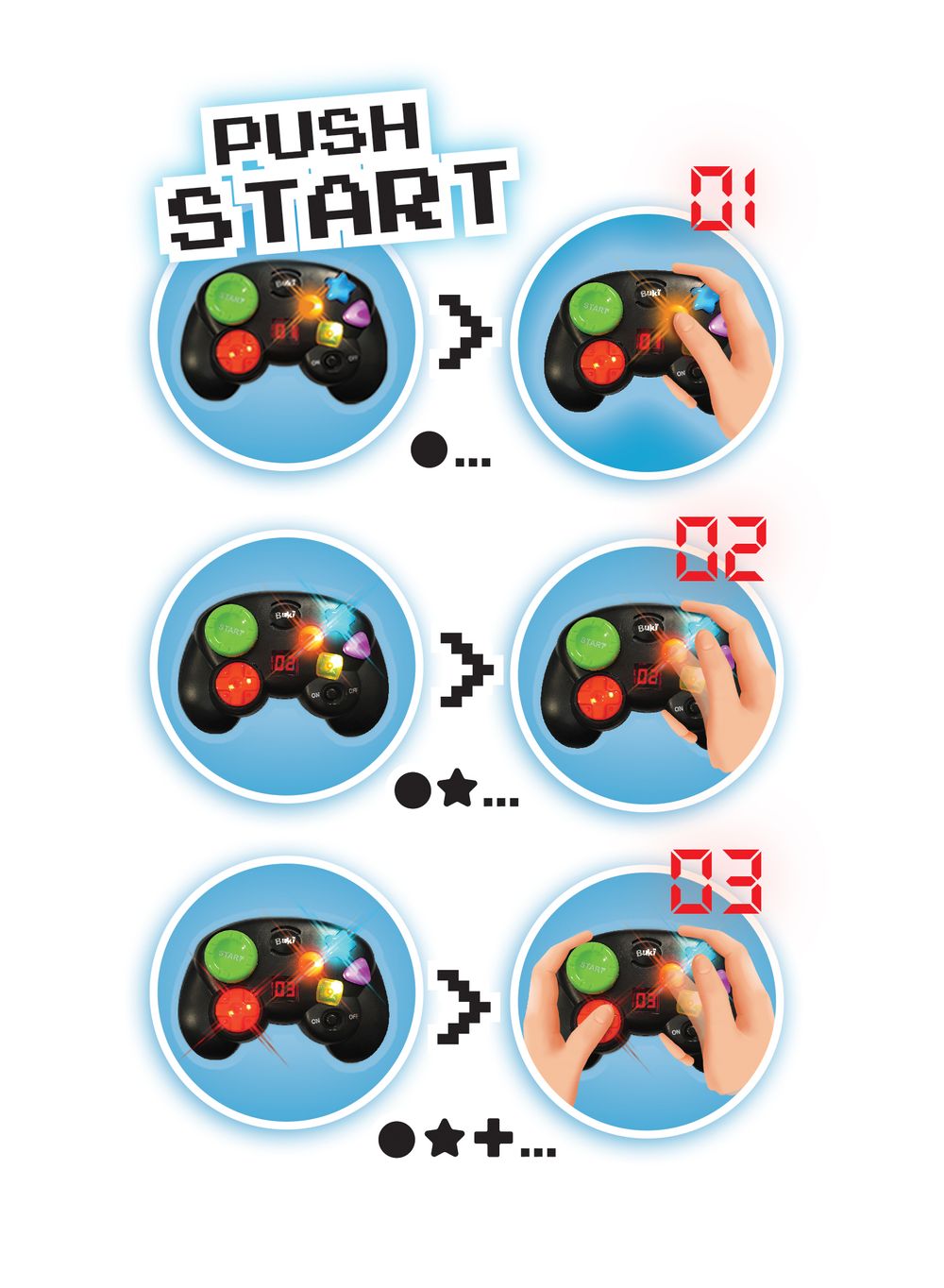 Buki France - Memory Gamepad