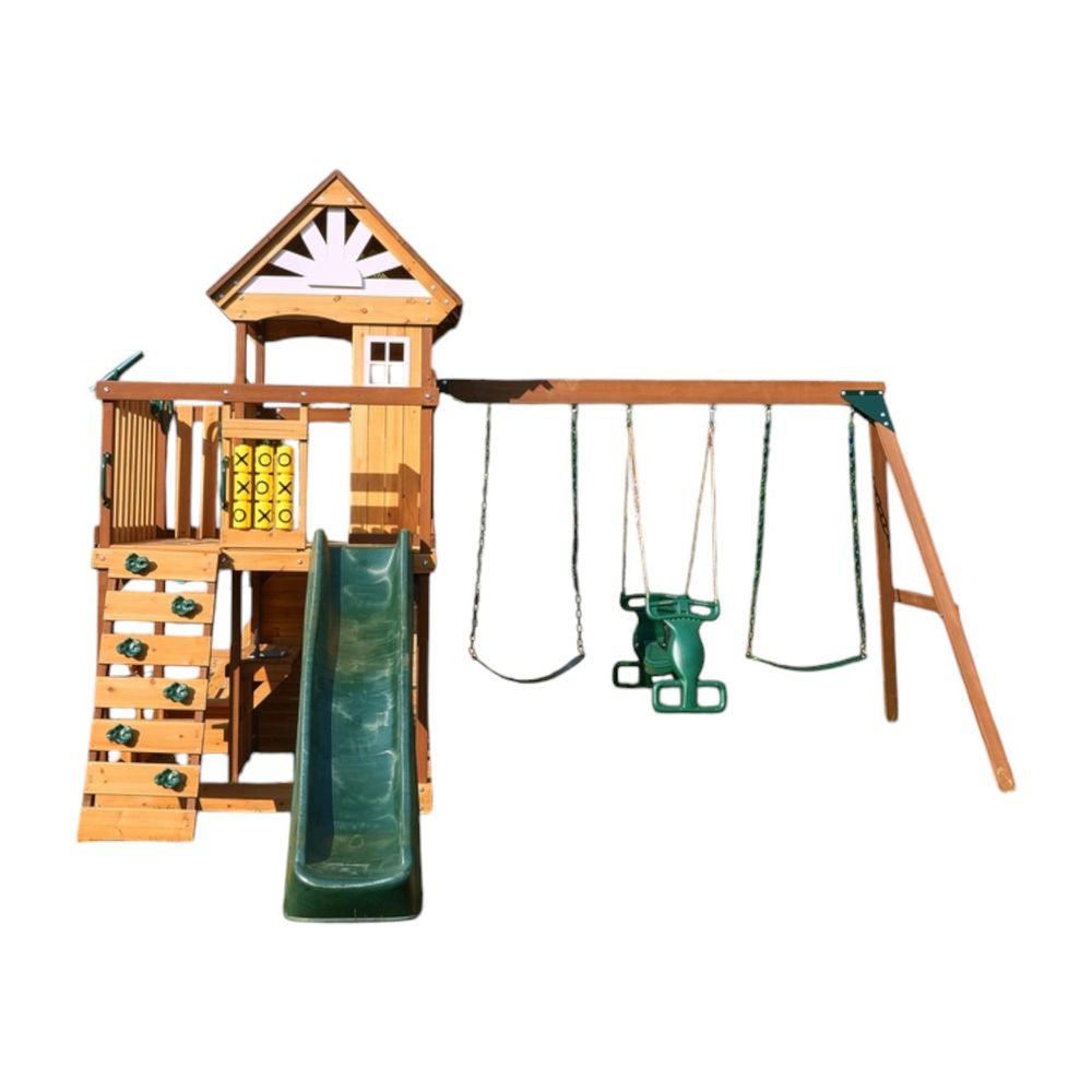 Dynamic Sports - Arabian Ibex Wooden Swing Set