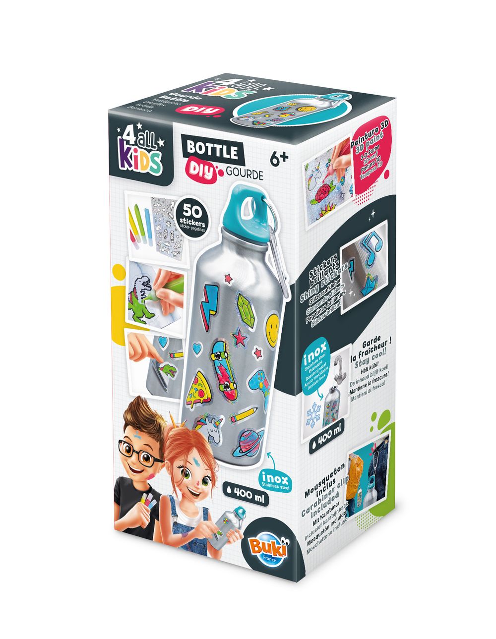 Buki France - DIY Water Bottle Kit