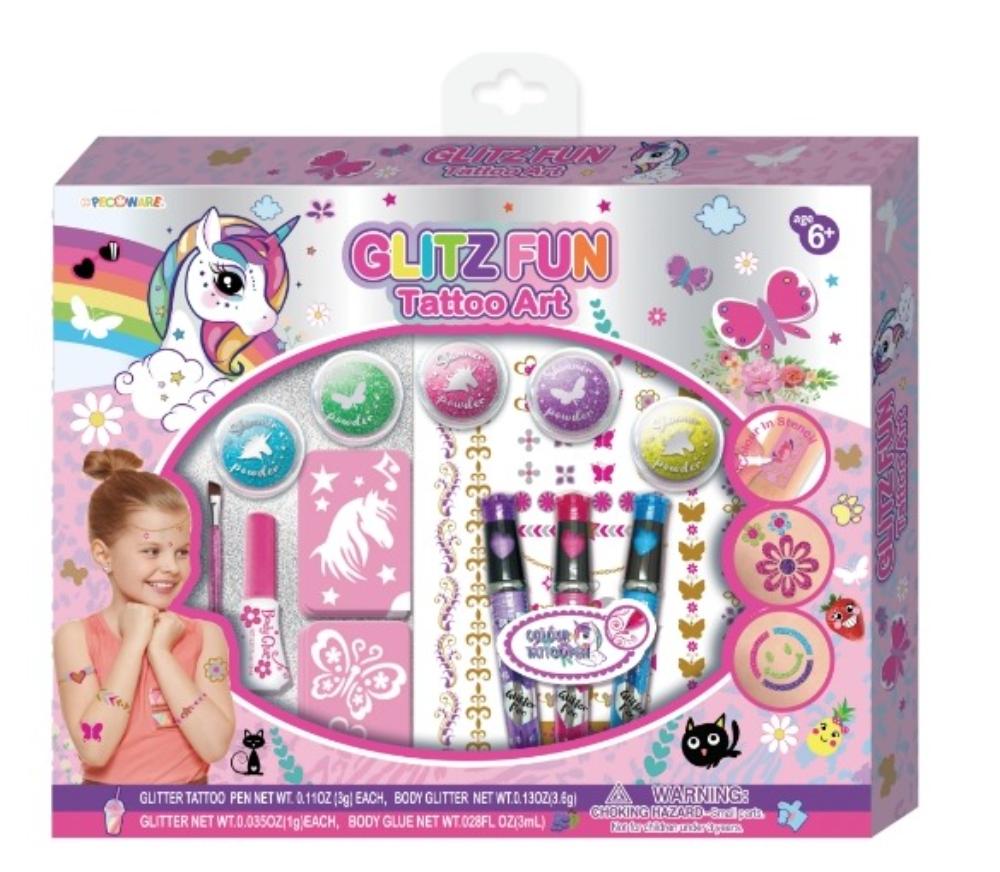 بيكاوير - مجموعة فن التاتو غليتز - متعددة الألوان