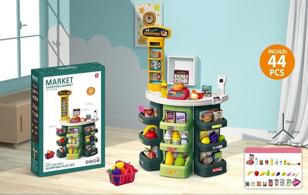 Sam Toys - Super Market Playset With Light & Sound