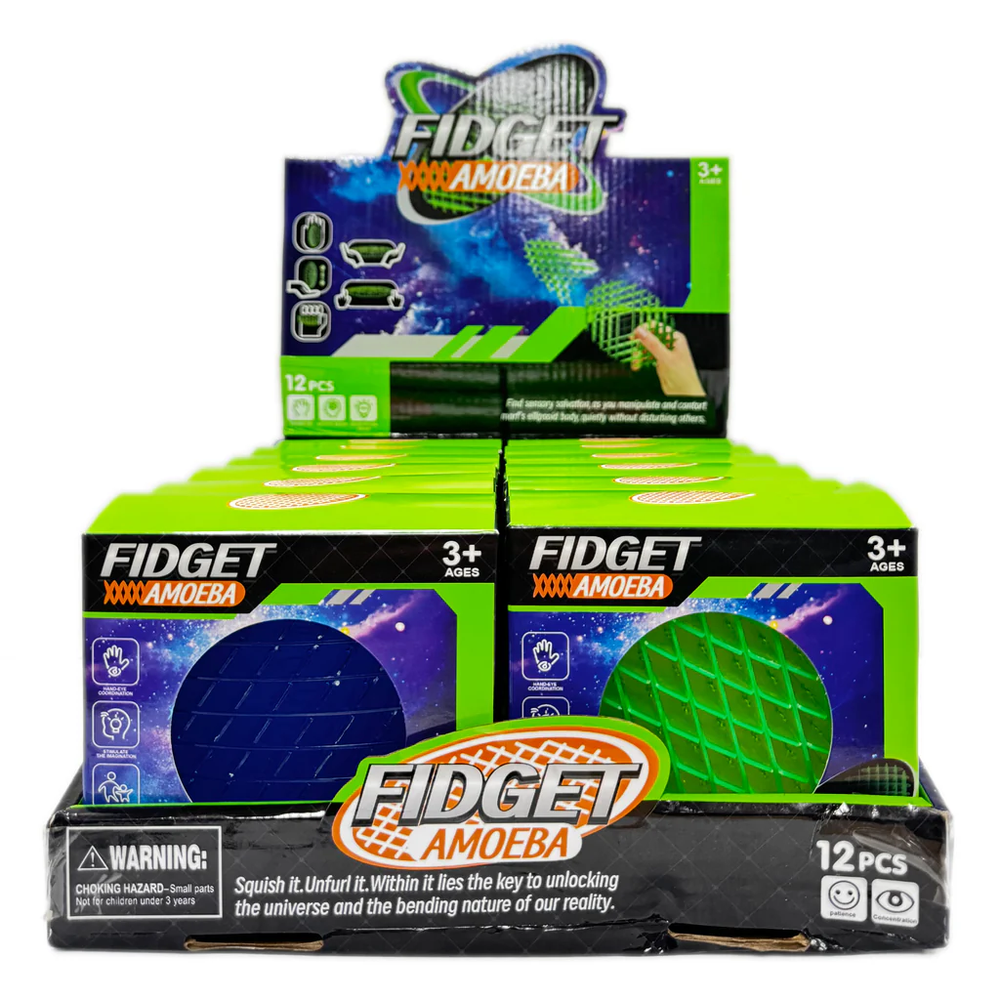 Sam Toys - Fidget Amoeba - 1pc - Color May Vary