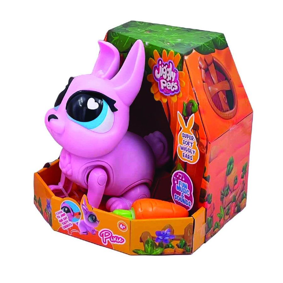 Eolo - Jiggly Walking Rabbit Pixie Pet With Sounds