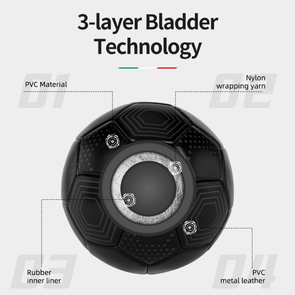 لامبورغيني - كرة قدم مخيطة آليًا بي في سي - مقاس 5