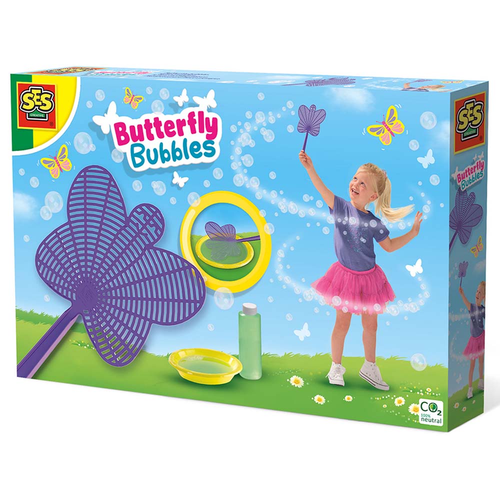 أس إي أس كريتف - فراشة الفقاعات مع محلول - 200 مل