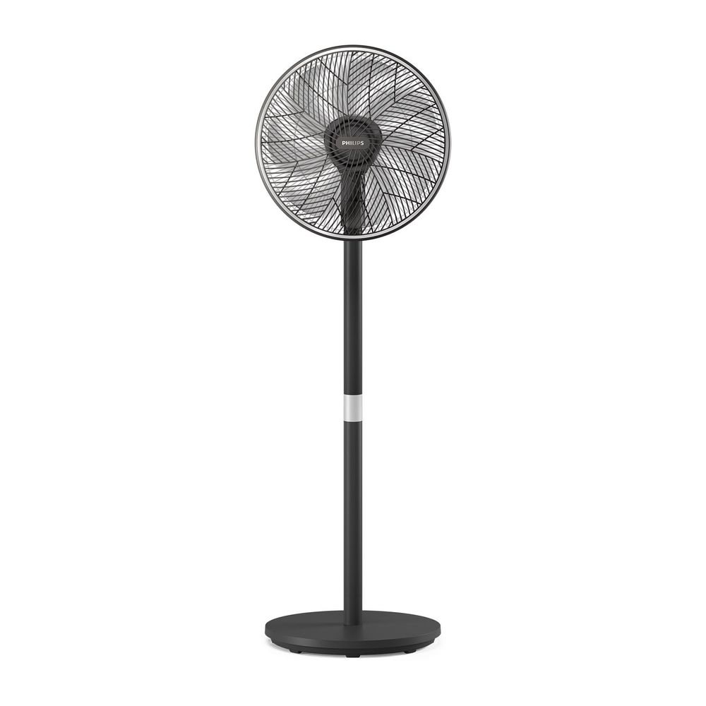 Philips - 3000 Series Pedestal Fan - Black - 48 W