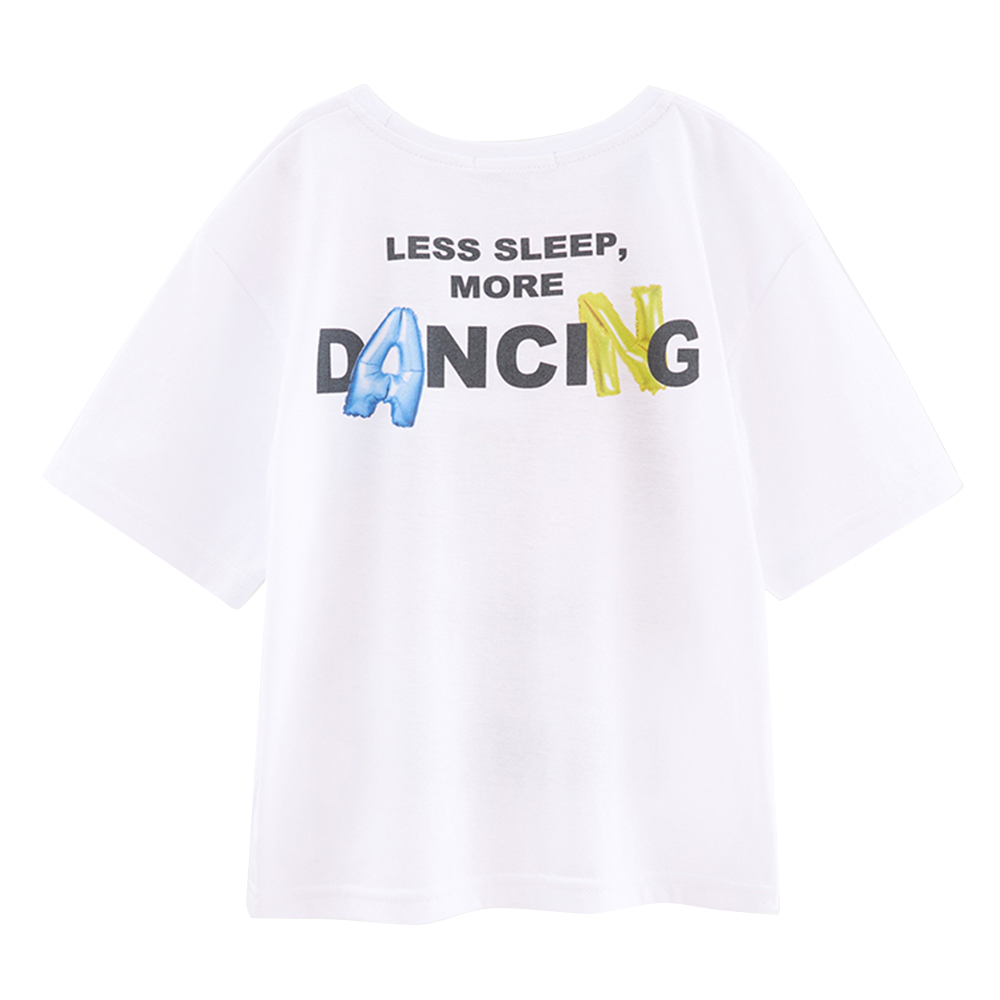 Bell Bimbo - Girls Oversized T-Shirt - White