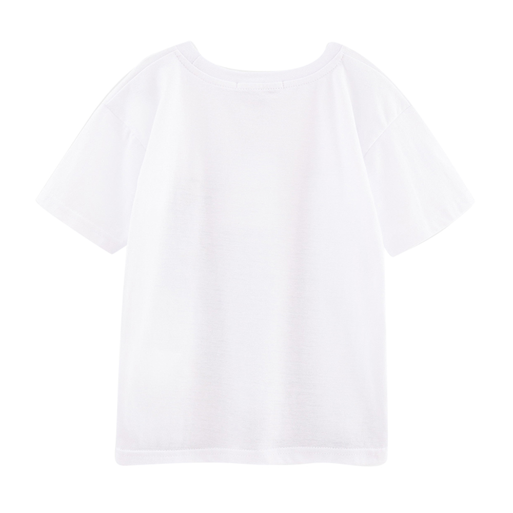 Bell Bimbo - Boys Fun Printed T-shirt - White