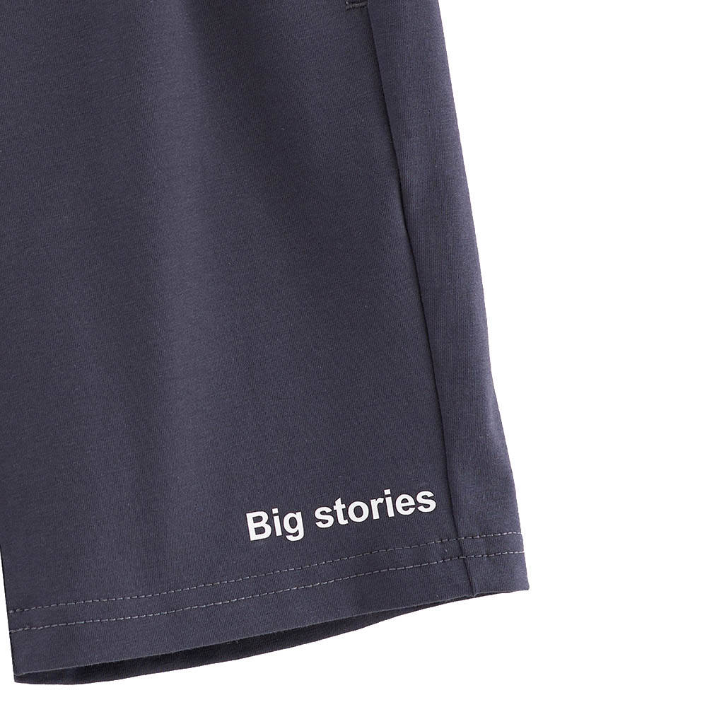 Bell Bimbo - Boys Big Stories Shorts - Grey
