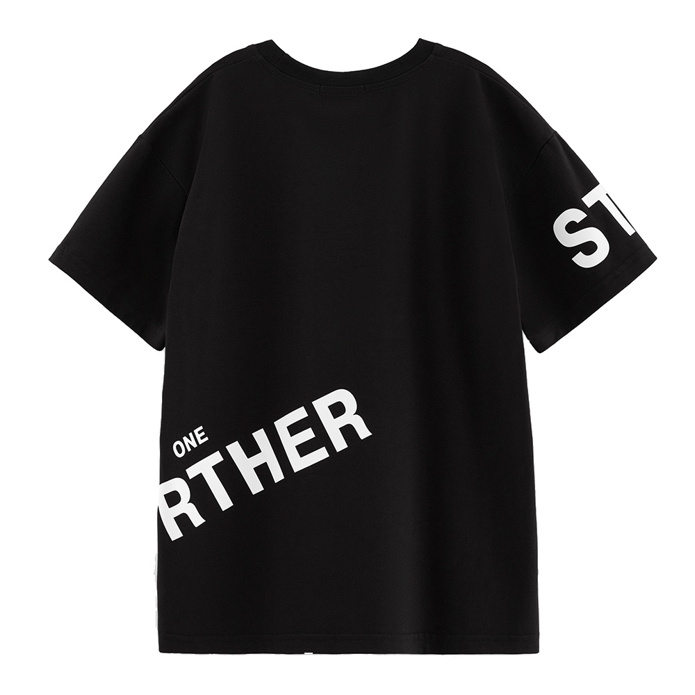 Bell Bimbo - Boys Future Print T-shirt - Black