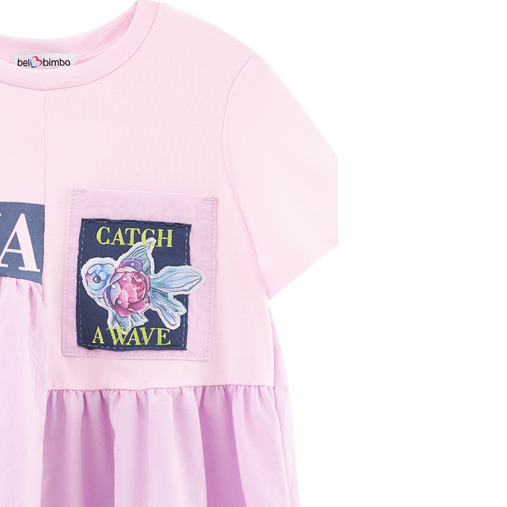 Bell Bimbo - Girls Flowy Dress - Purple