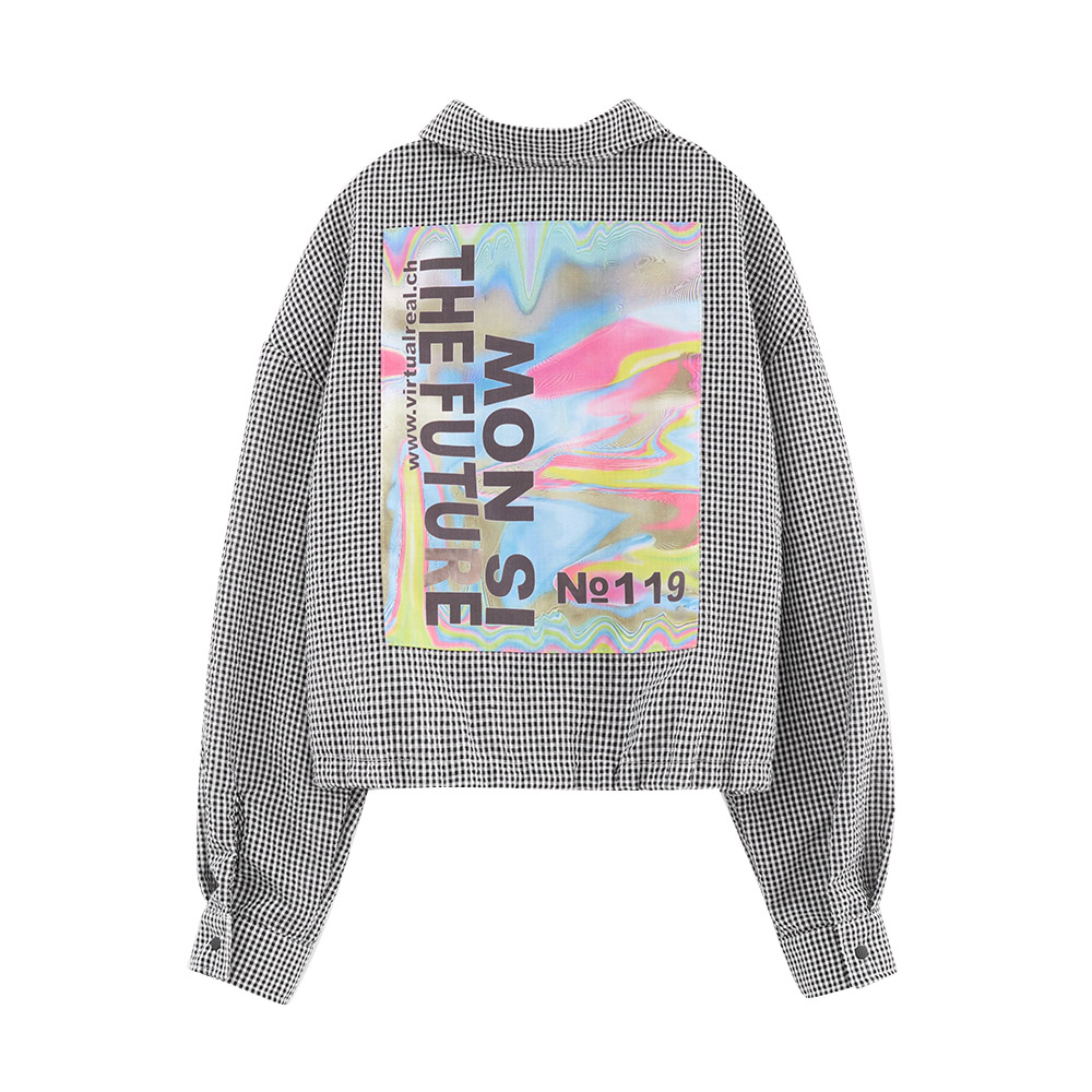 Bell Bimbo - Girls Blouse - Black/White