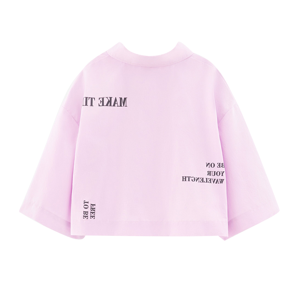 Bell Bimbo - Girls Print Blouse - Purple