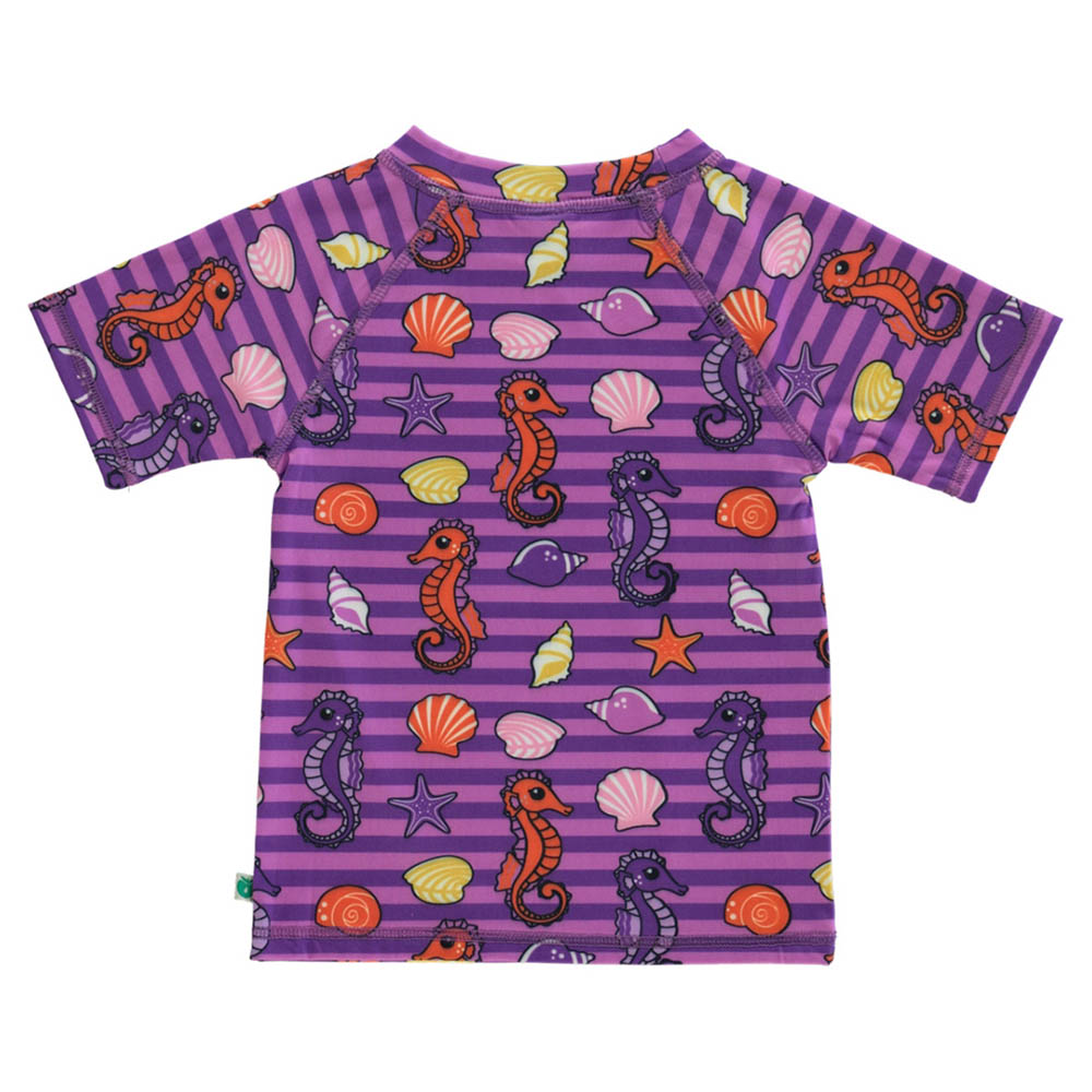 Smafolk - Crabs Print UV50 T-Shirt - Purple