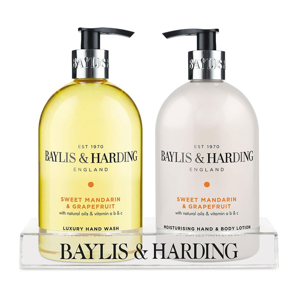 Baylis & Harding - Sweet Mandarin & Grapefruit Hand Wash & Body Lotion - Ideal Gift Set For Any Occasion - Set 2 - 500ml