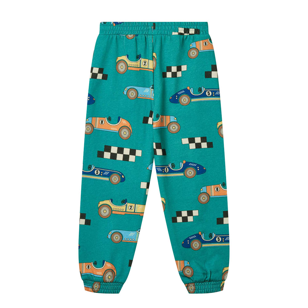 سمافولك - بنطال رياضي - سيارات سباق - أخضر