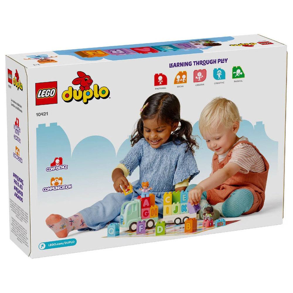 ليغو - مجموعة تركيب شاحنة الأبجدية - 36 قطعة