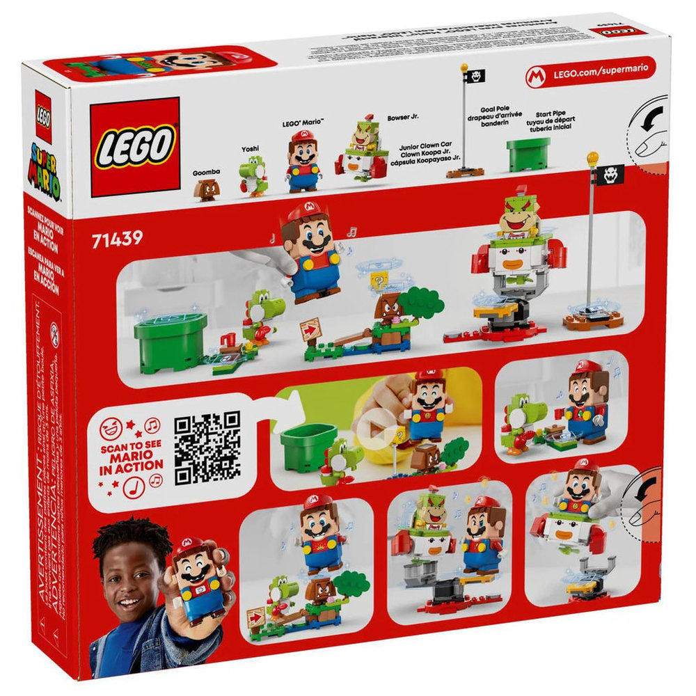 ليغو سوبر ماريو - مغامرات مع مجموعة تركيب ليغو ماريو التفاعلية - 218 قطعة