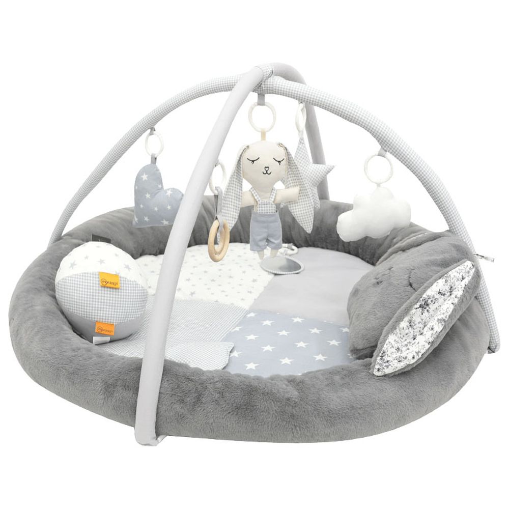 Bibena Nova Luxury Bloom Baby Gym - Grey