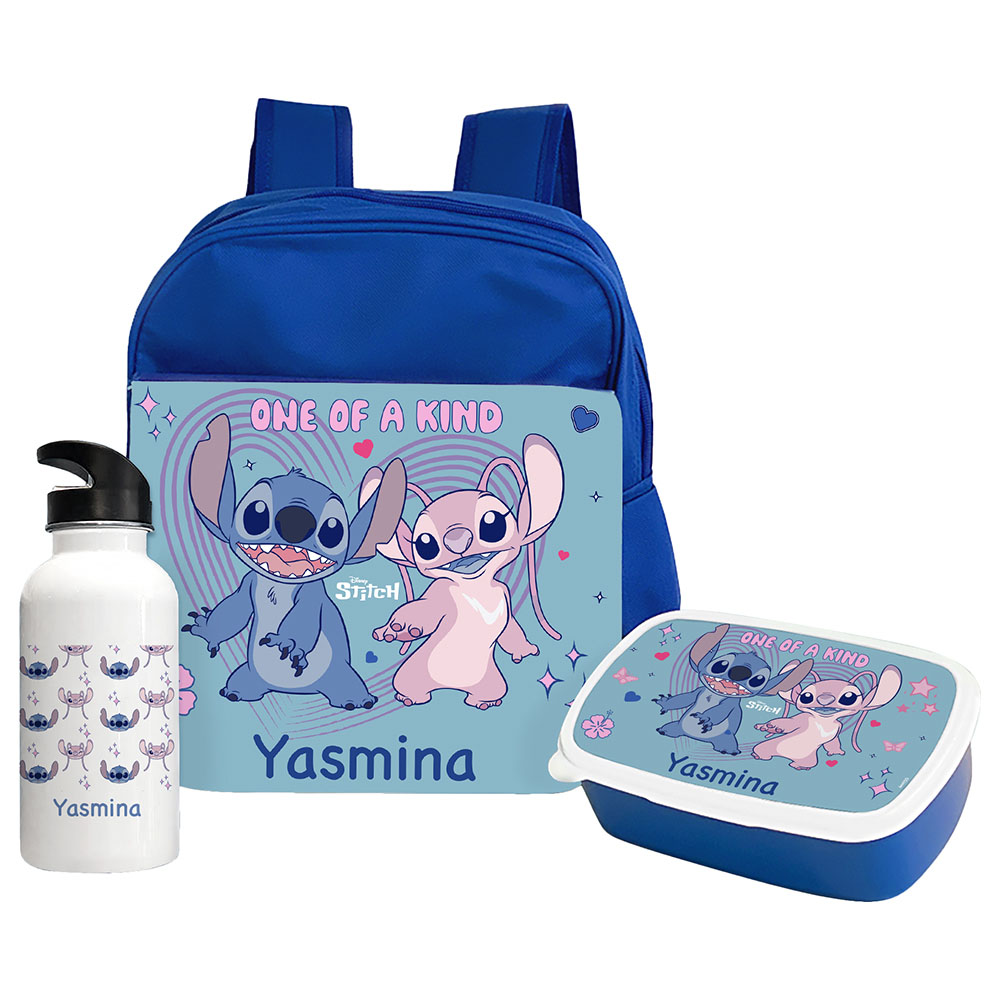 Essmak - Personalized Backpack - Disney Stitch - 12-Inch