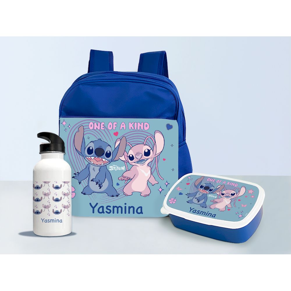 Essmak - Personalized Backpack - Disney Stitch - 12-Inch
