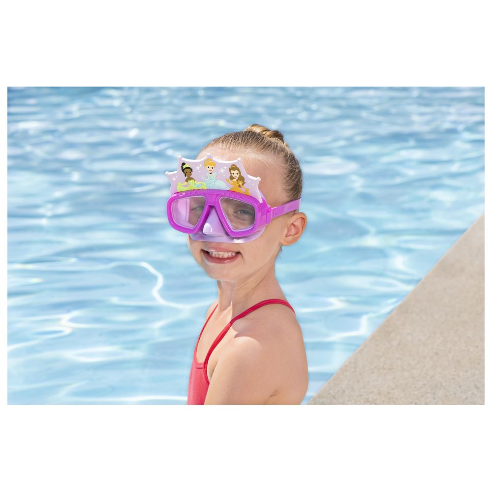 بيست واي - قناع سباحة أميرات ديزني ديلوكس - بنفسجي