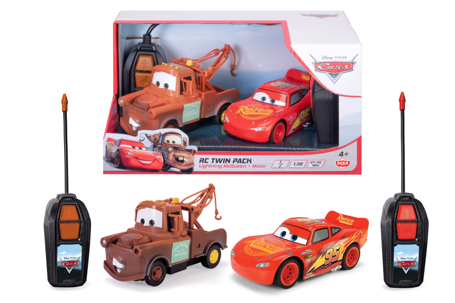 Jada - Rc Cars Lightning Mcqueen And Mater Twin Pack