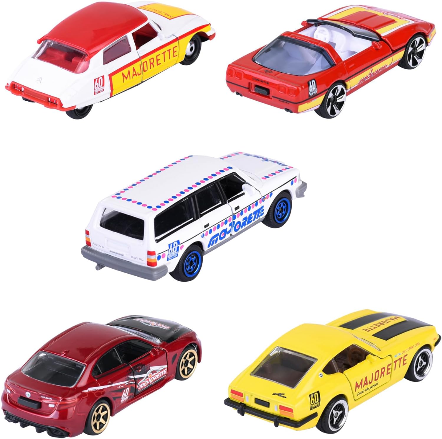 Majorette - Anniversary Edition Cars Gift Pack - 5pcs