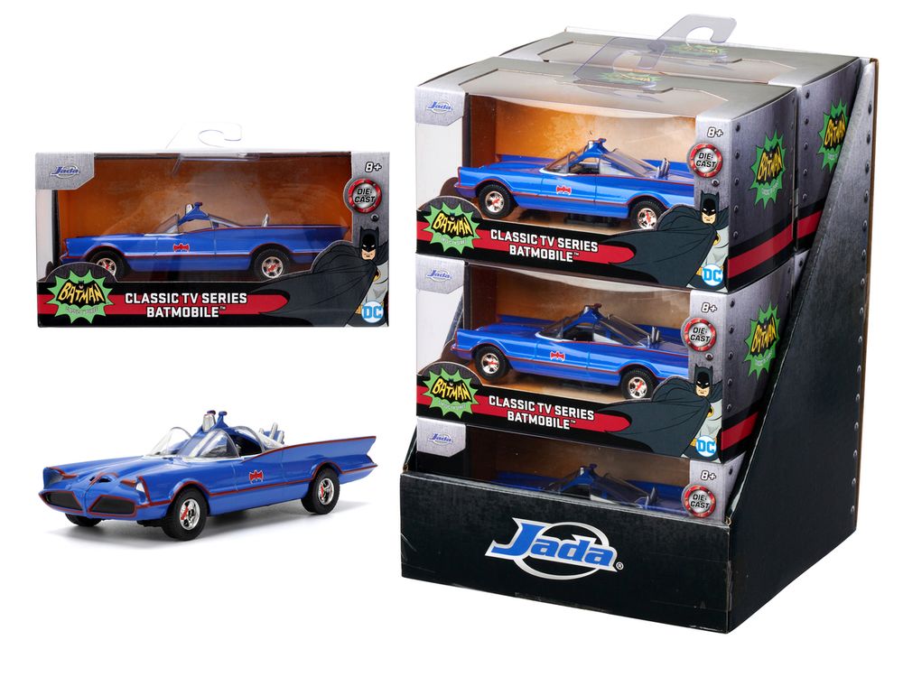 Jada Toys - Batman 1966 Batmobile 1:32 - Item 253212007 - Suitable For Age 8 Years And Above